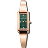 Aurora - Green Dial with Rose Gold Stainless Steel Strap