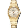 Attitude Double Diamond - Champagne Dial with Gold Case and Gold Stainless Steel Strap