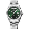 Audace  - Green Dial with Silver Stainless Steel Strap