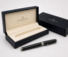 Christophe Duchamp Black Stainless Steel Ballpoint Pen